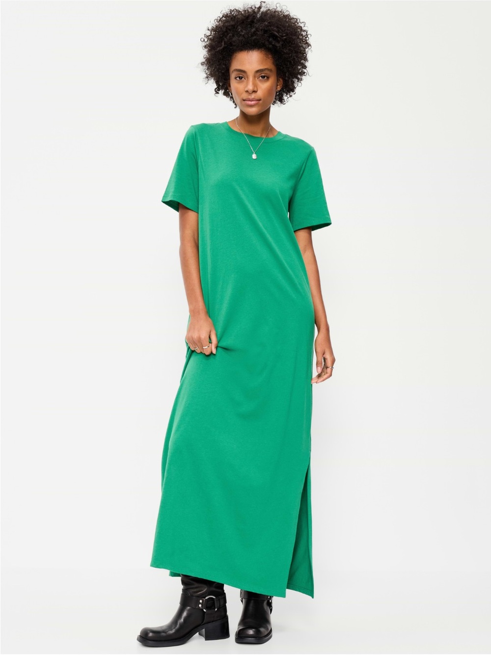 Old Navy Vintage Crew-Neck Maxi Dress